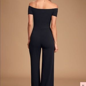 Off the shoulder jumpsuit
